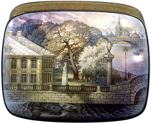 Sergey Kozlov. House of Peter The Great in the summer Garden.