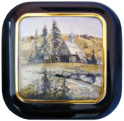 Yury Karapayev "Rural church"