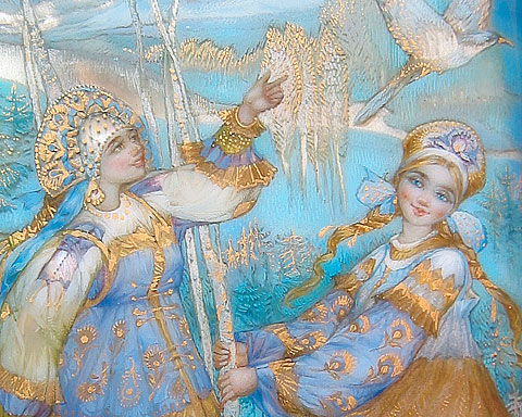Alla Kozlova "Two Girlfriends" Fragment