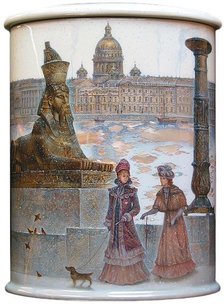 Sergey Kozlov. Neva in the spring.