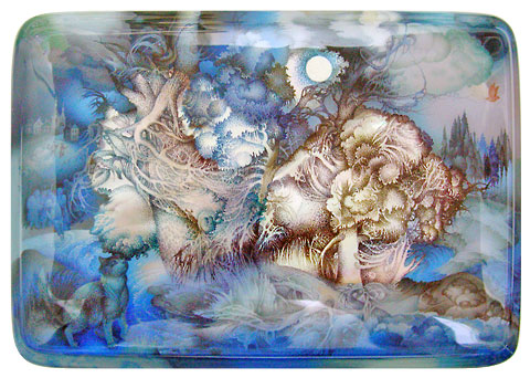 Sergey Rogatov &ldquo;Landscape with cat&rdquo;