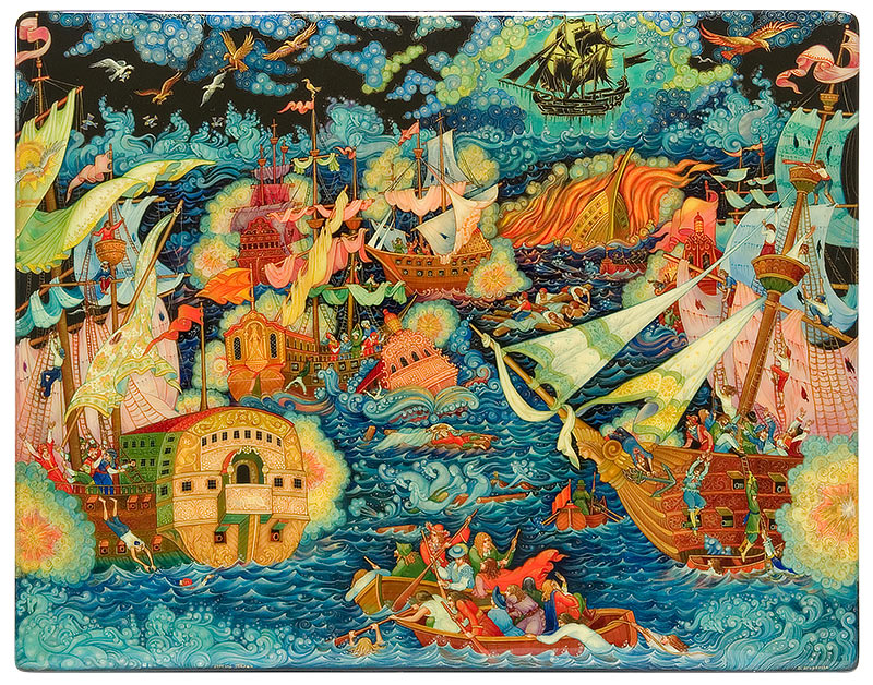 Galina Zhiryakova &ldquo;Sea battle&rdquo; # 314121